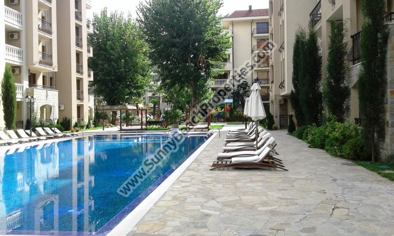View of Pool & mountain view luxury furnished 2-bedroom apartment for sale in ...